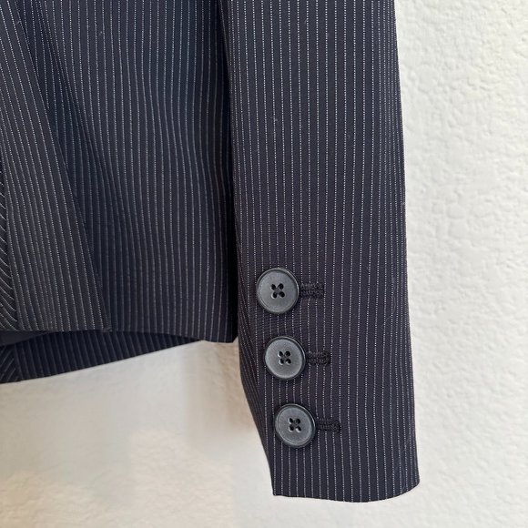 Apt 9 Black with White Stripes Blazer - Picture 5 of 5